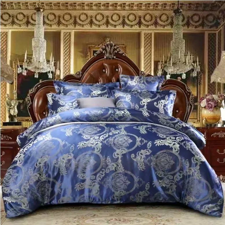 Luxury Jacquard Bedding Set – King Size 220x240cm