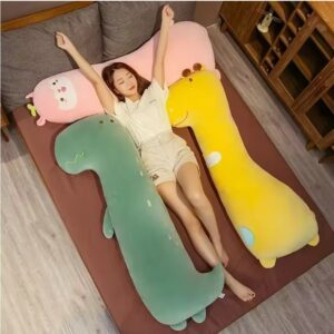 Cute Cartoon Animal Side Sleeping Body Pillow – Soft Cozy Throw, Ideal Gift