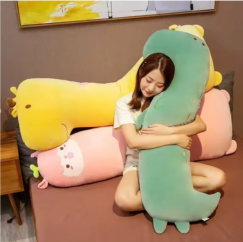 Cute Cartoon Animal Side Sleeping Body Pillow – Soft Cozy Throw, Ideal Gift - Image 4